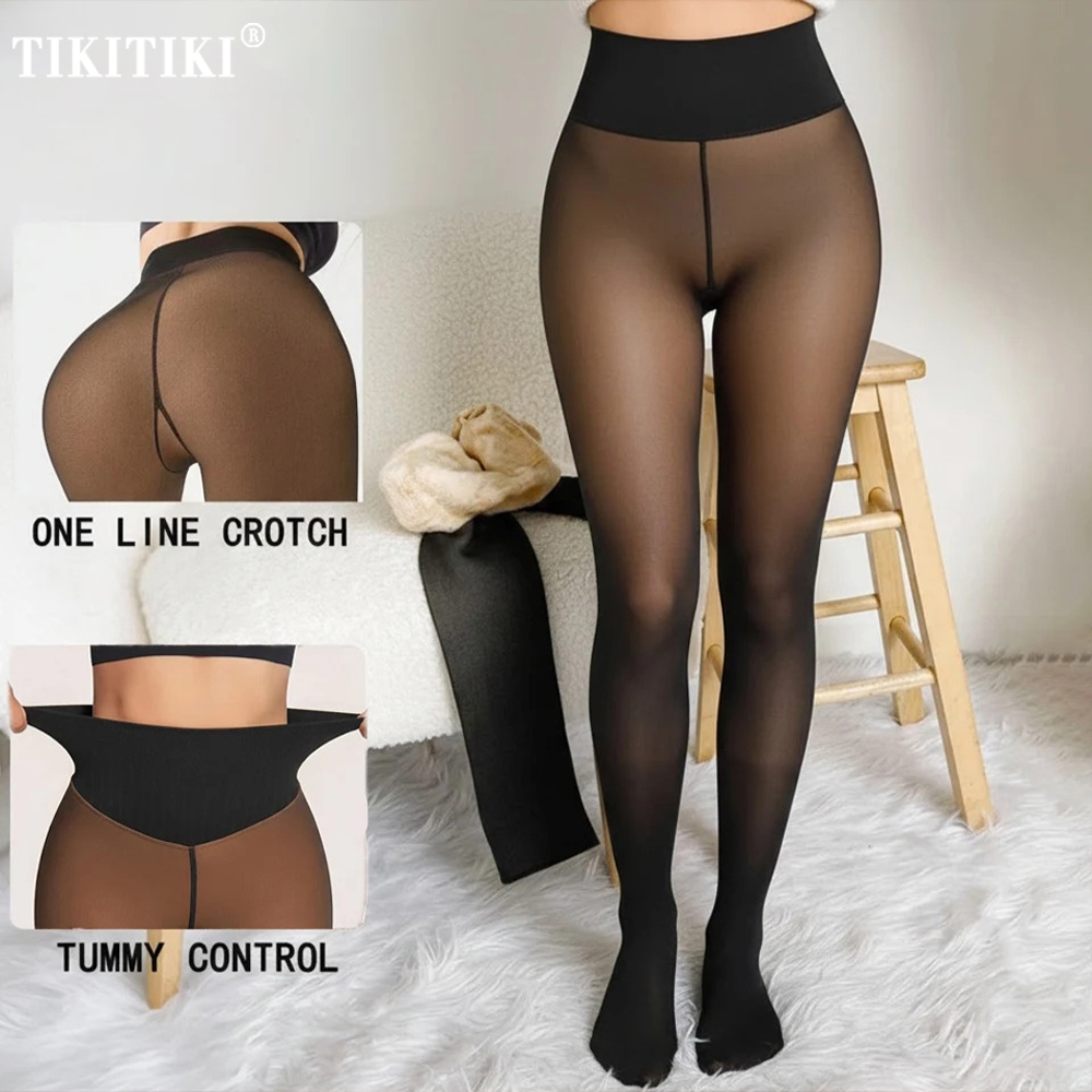 Tights Pantyhose Sheer - Ein Naht Fleece-gefütterte Strumpfhosen für Damen,