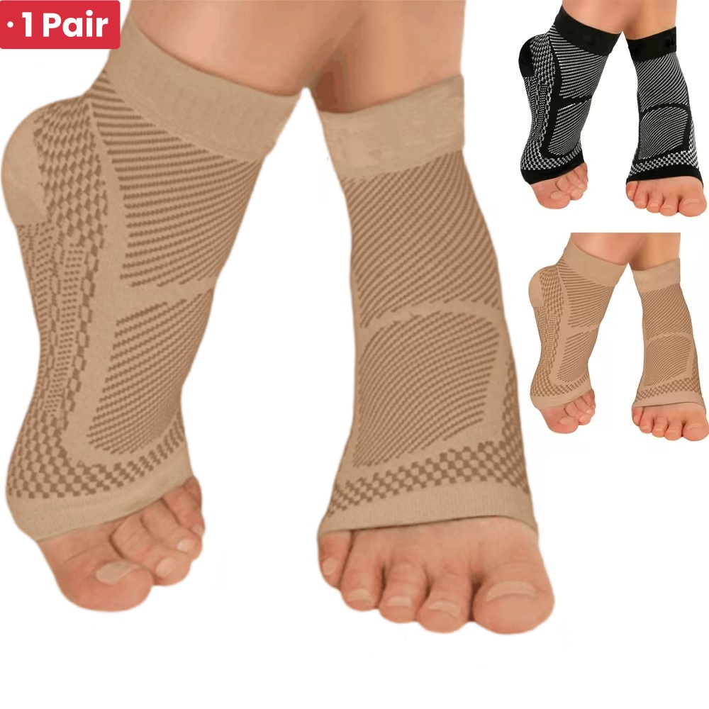 Compression Sleeve Calf - 1 Paar Sport Knöchelstütze Klammer Kompressionshülse