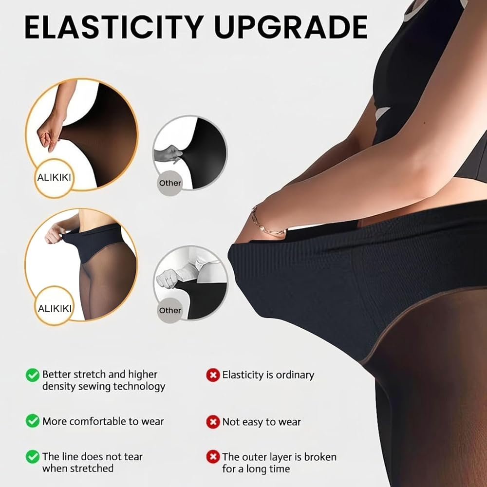 Einschichtige Fleece-gefüttert – Tights Pantyhose Sheer Bewertung und Preis