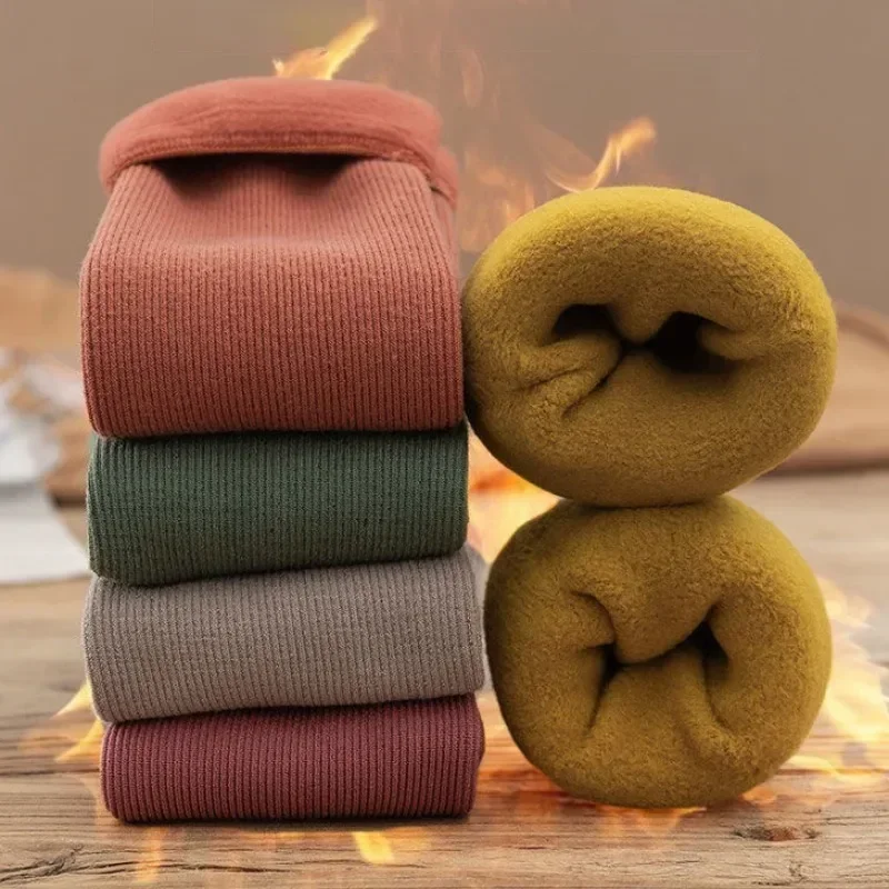1–4 Paar warme, mit Fleece gef – Boot Sock Slouchy Bewertung und Preis