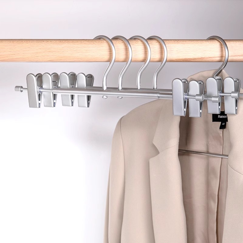 1/4 stücke Hosen Kleiderbügel  – Sock Organizer Tray Bewertung und Preis