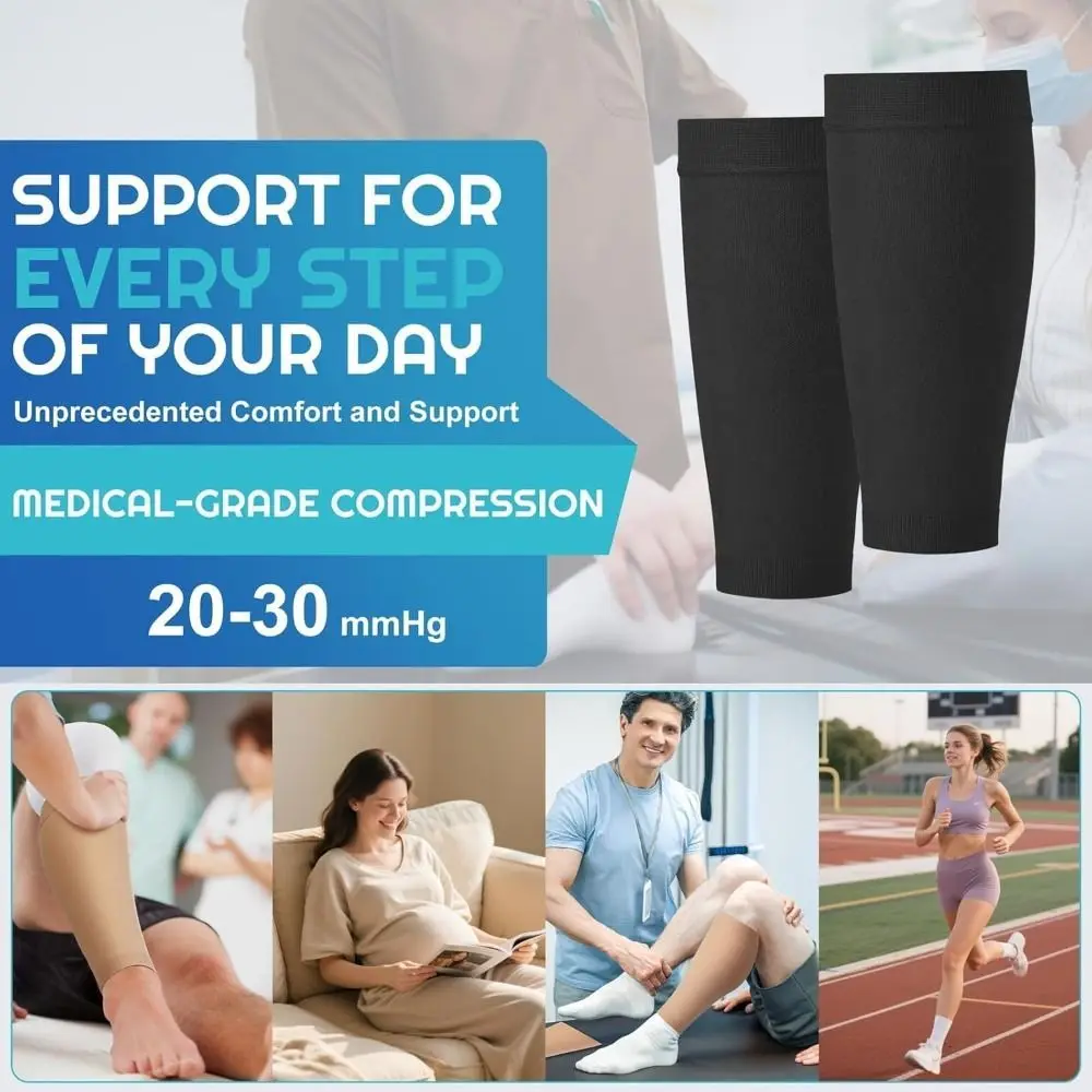 20–30 mmHg Waden-Kompressionsm – Compression Sleeve Calf Bewertung und Preis