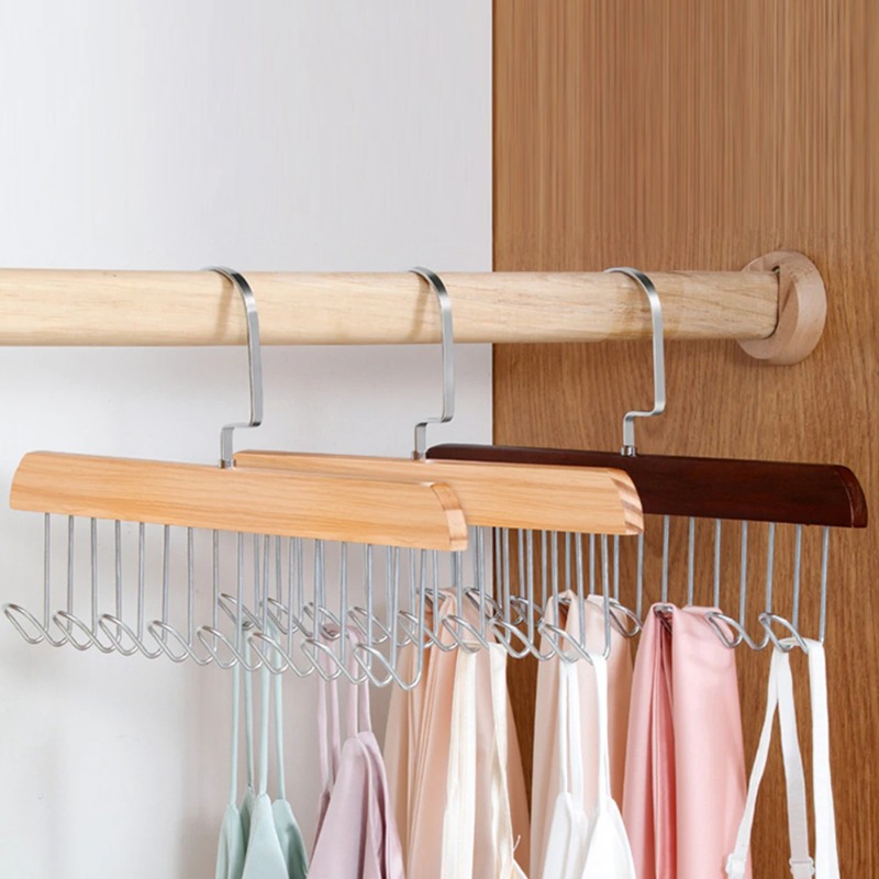 Massivholz Acht-haken Aufhänge – Sock Organizer Tray Bewertung und Preis