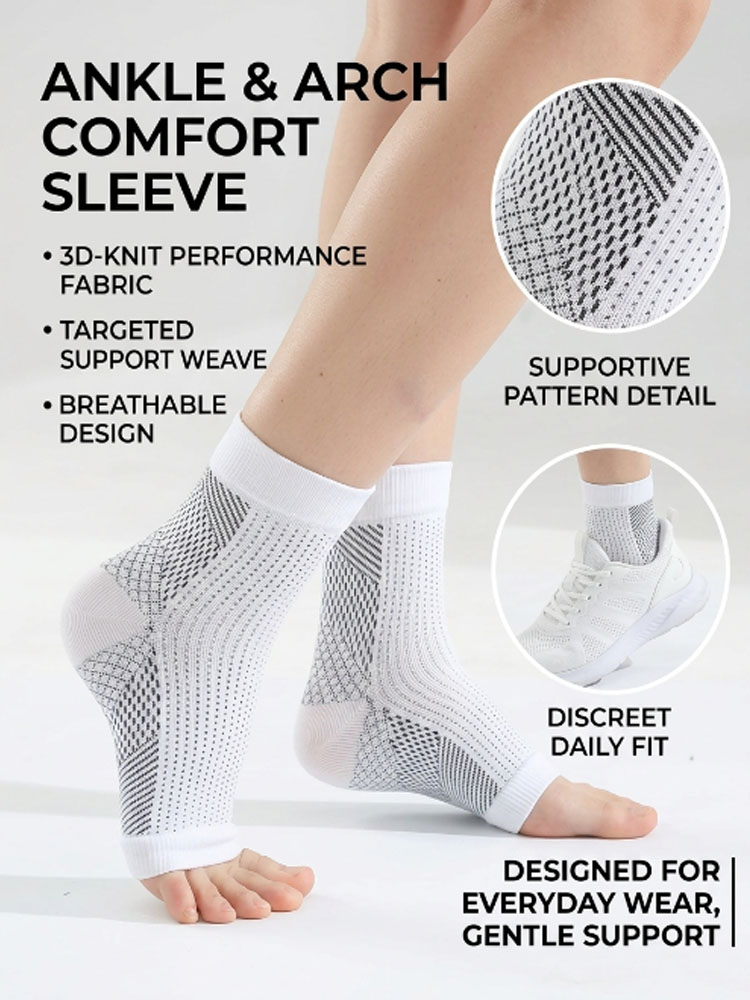 Solide weiße Wadenstulpen, ela – Compression Sleeve Calf Bewertung und Preis