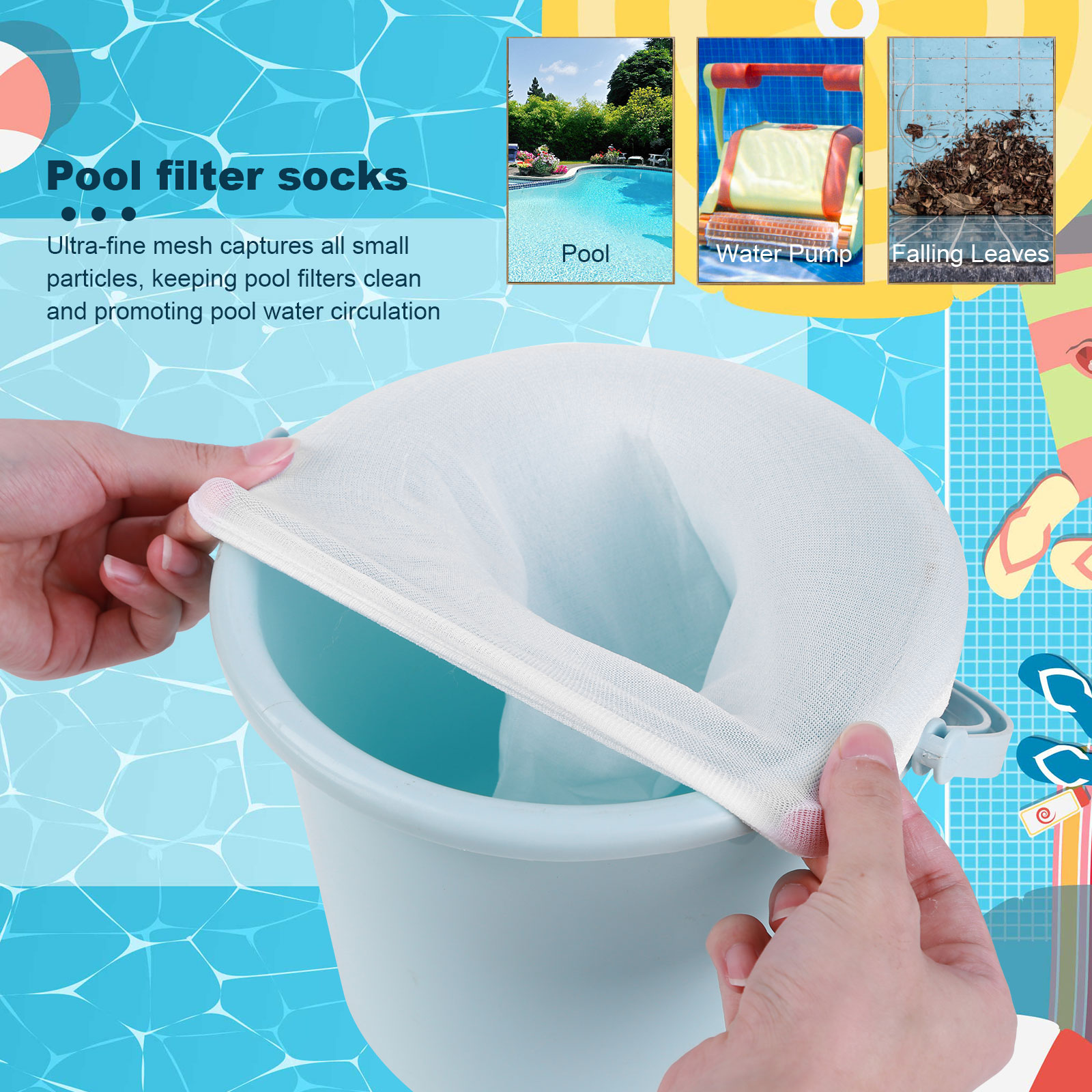 100-5PCS Pool Skimmer Socken E – Sock Organizer Tray Bewertung und Preis