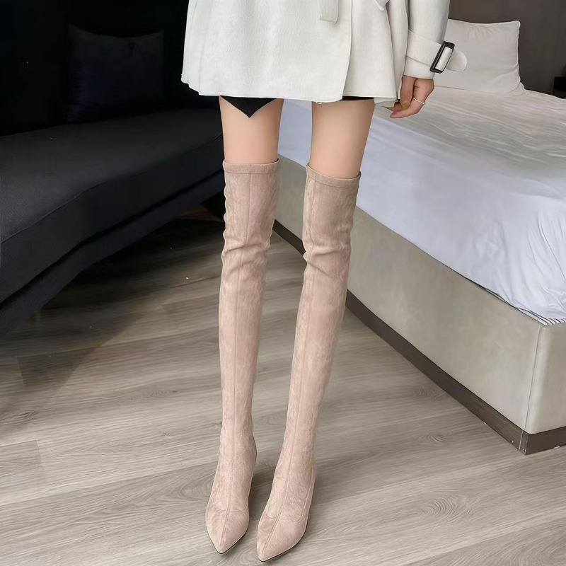 Sexy Damenstiefel, spitzer Zeh – Knee High Sock Women Bewertung und Preis