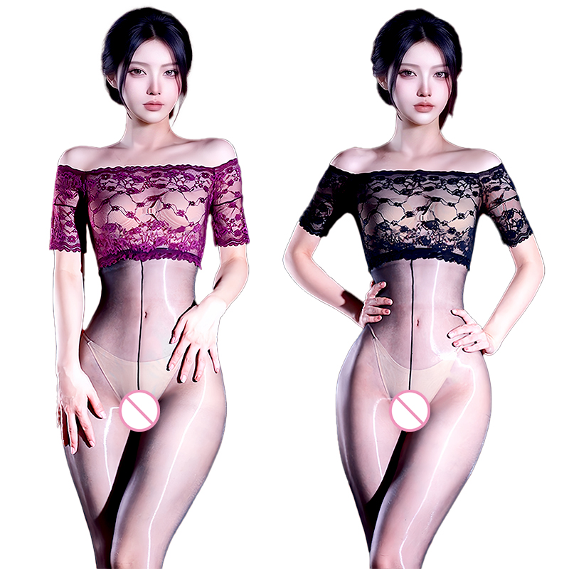 Sexy Ölglänzender Netz-Spitzen – Tights Pantyhose Sheer Bewertung und Preis