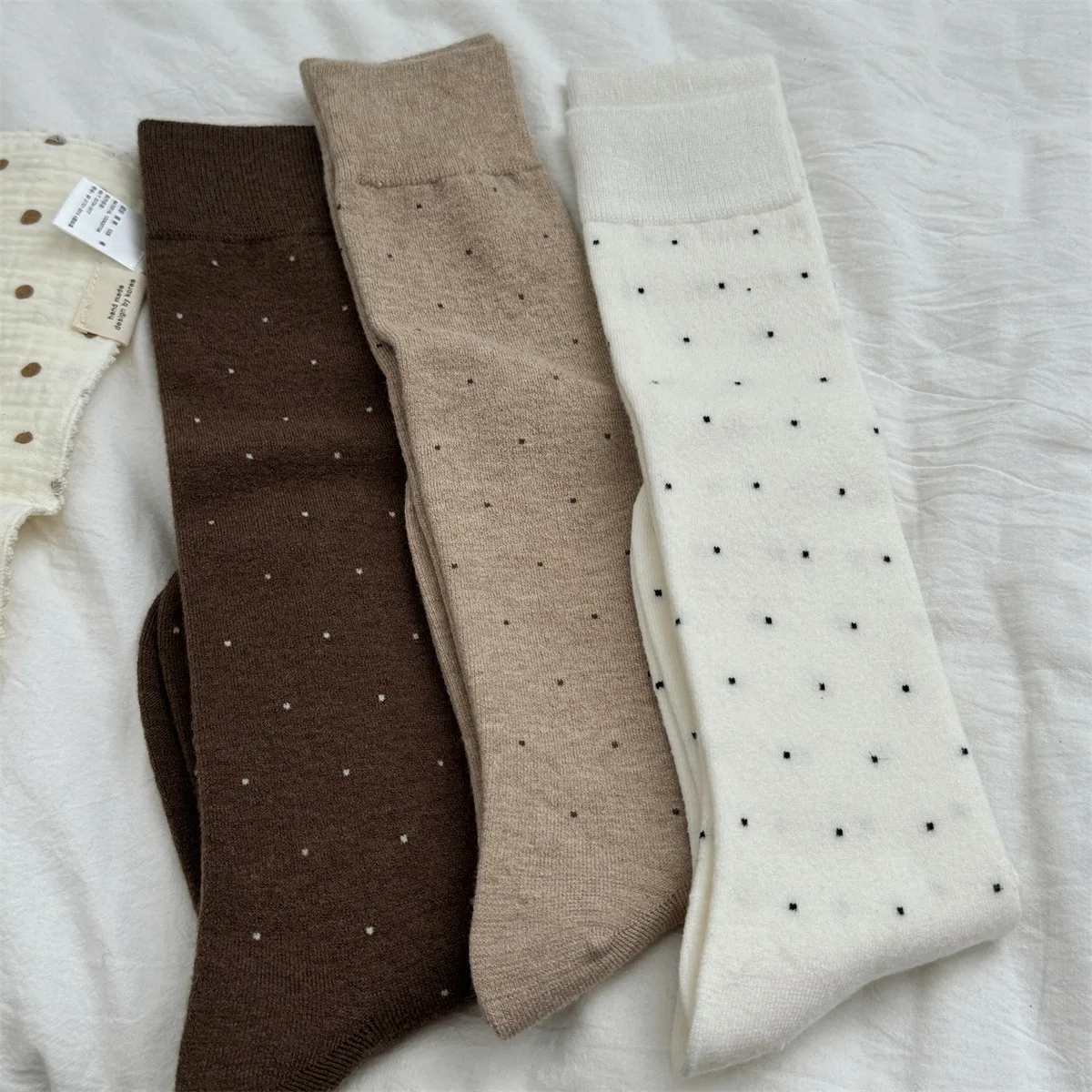 SP&CITY Winter Süße Polka Dot  – Silk Sock Bamboo Bewertung und Preis