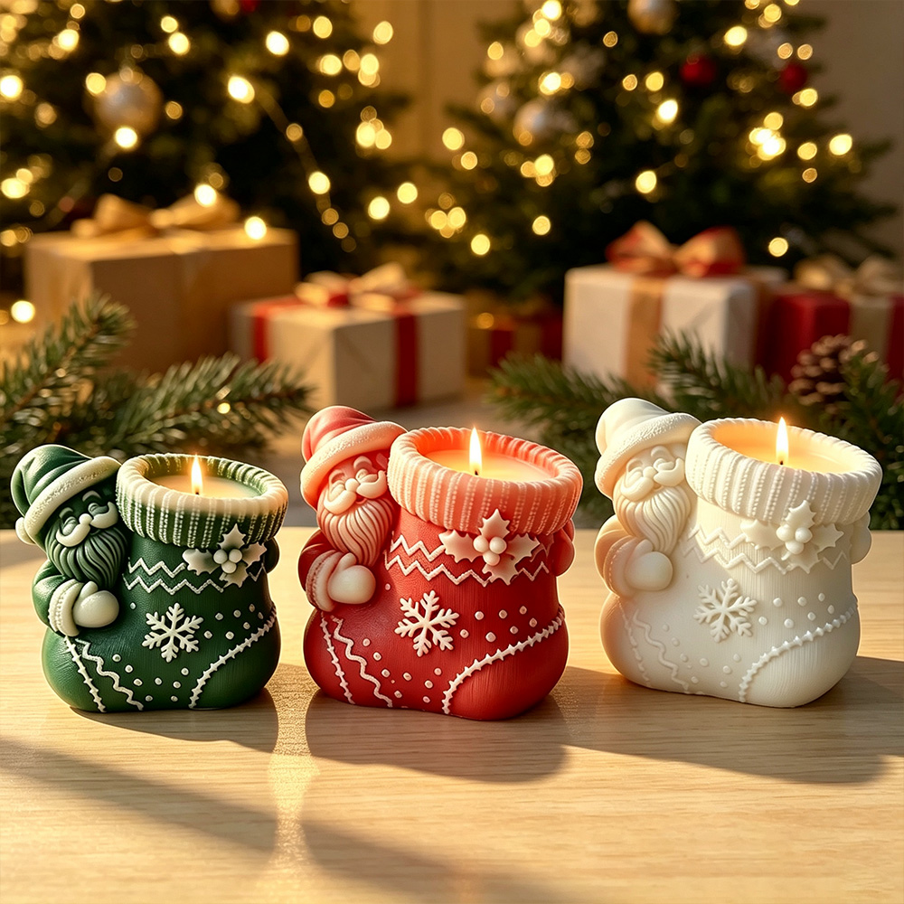Weihnachtssocken Silikon-Kerze – Sock Organizer Tray Bewertung und Preis