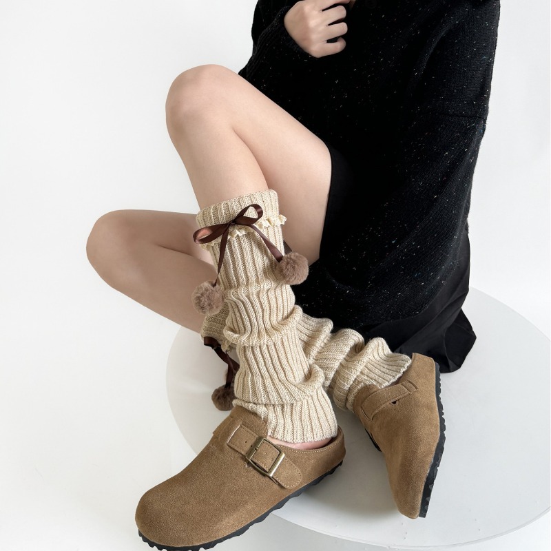 Kamelstrick-Beinwärmer mit pel – Boot Sock Slouchy Bewertung und Preis
